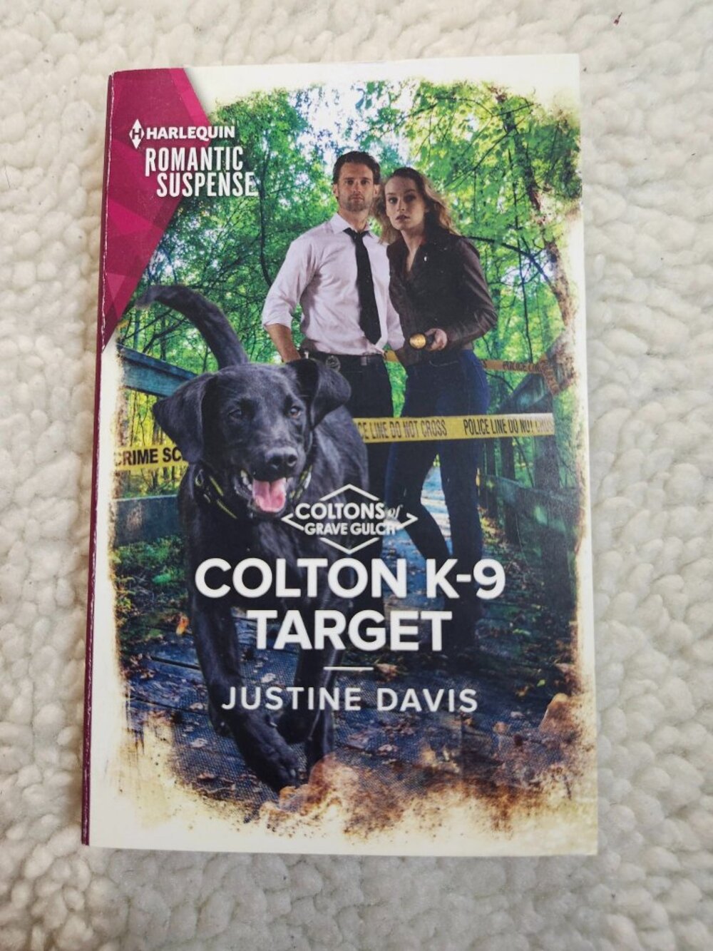 Justine Davis Colton K-9 Target Harlequin Romantic Suspense Paperback 2021